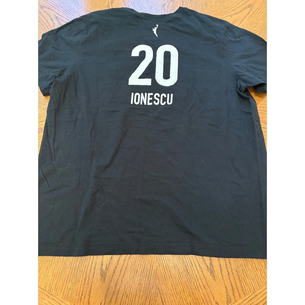 Nike‎ Sabrina Ionescu New York Liberty WNBA Player T-Shirt Black XL #20 AT&T HSS